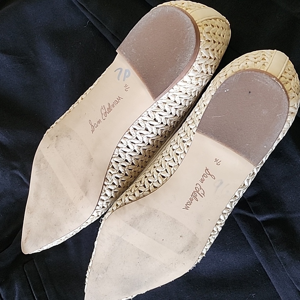 Sam Edelman Wanda Pointed Toe Flats Size 7.5 - Picture 9 of 11